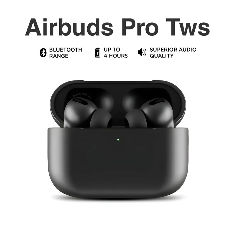 Airbuds ProTws wireless earbuds Bluetooth headphone With High Base and Long lasting battery Tws White Edison
