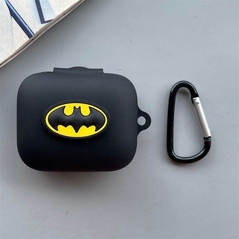 Anker Soundcore R60i NC Batman Edition Only cover Premium Artificial Carrying cover Shockproof Earbuds Cover For Buds Soft Silicone Bluetooth Headphone Cover