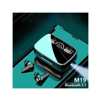 "M19 TWS Bluetooth Earbuds M19 TWS Bluetooth Earbuds Touch Control Wireless Bluetooth 5.1 Headphones With Microphone Waterproof Earbuds Headsets"