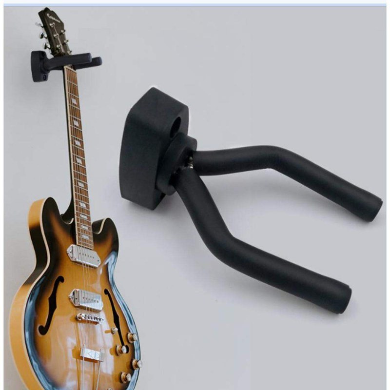 1 Piece Guitar and Ukulele Stand Wall Mount Hanger Hook Guitar Holder