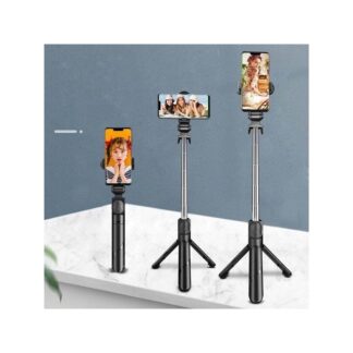XT-02 S03/R1 Bluetooth Wireless Remote Selfie Stick Holder Extendable Foldable Handheld Monopod Selfie Stick with Tripod Stand By Latfu