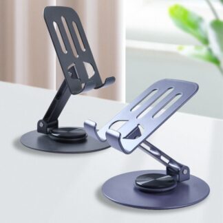 Aluminum Alloy Mobile Phone Stand Adjustable Portable Tablet Holder for Desk