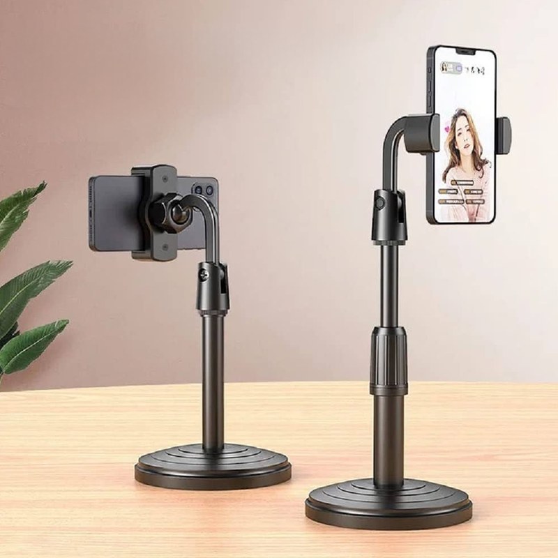 Height Adjustable Mobile Phone Stand Holder For Live Stream & Movies - Mobile Stand - Mobile Stand