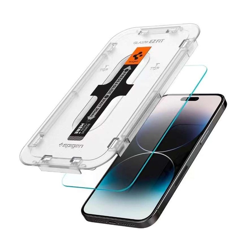 Spigen Tempered Glass Screen Protector for iPhone 14 / 15 / 16 / 17 / 18 Series