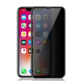 9H Privacy Tempered Glass Screen Protector for iPhone XS Max / X / XS / XR - Anti-Spy Full Coverage Guard