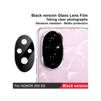 Honor 200 Shield Latest Generation Curvy Border Glass Membrane HD Tempered Glass Camera Full Lens Protector