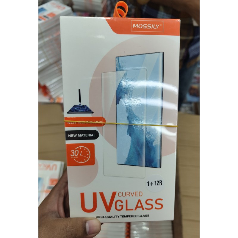 UV Light Adhesive Tempered Glass Screen Protector for OnePlus 13 / 13R / 12 / 12R / 11 / 11R / ACE 3 PRO / ACE 2 PRO Transparent