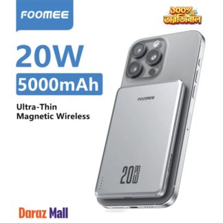 FOOMEE AM05 5000mAh Ultra-Thin Magnetic Wireless Power Bank