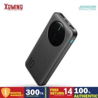 JOYROOM JR-PBF12 LED 2.4A Fast Charging 10000mAh Power Bank - Black