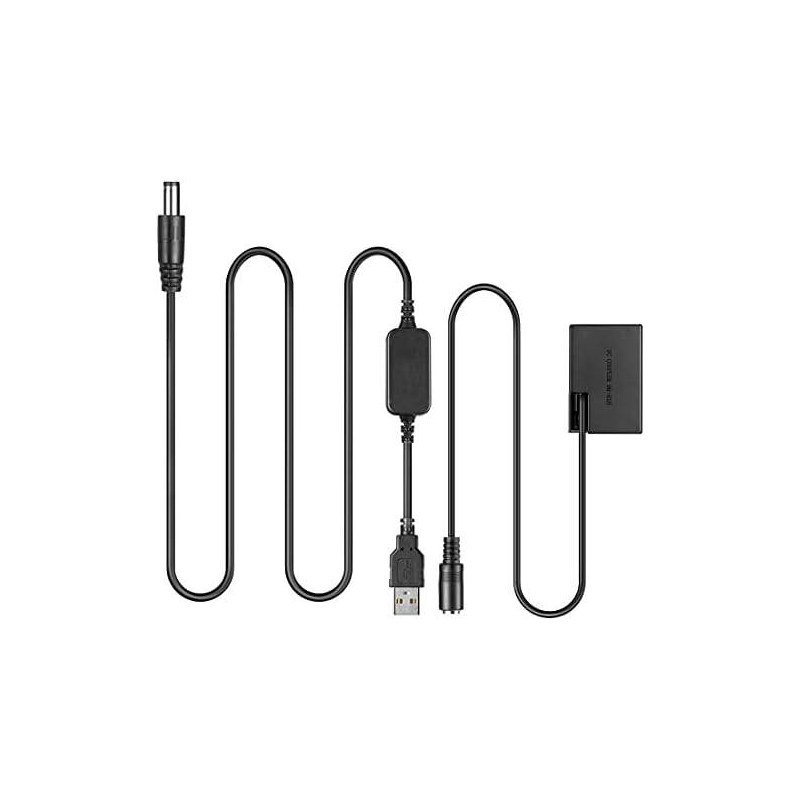 Canon LP-E17 Dummy Battery for Use Power Bank/USB/Adaptor