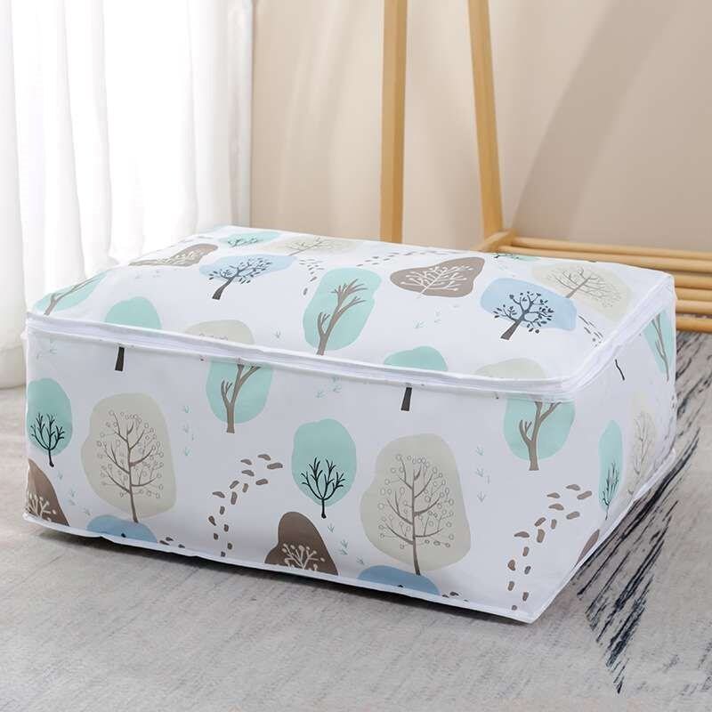 Clothes Storage Bag Blanket Storage Bag PEVA Foldable Large Capacity Waterproof Dustproof Storage Bag Toy Storage Book Storage Bag