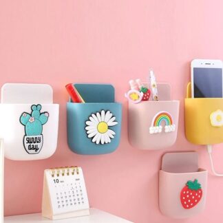 1PC Cartoon Wall Mounted Organizer Storage Box