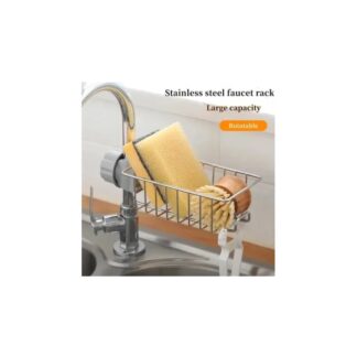 Faucet Rack Stainless Steel Kitchen Sink Caddy Storage Rack - Keep Your Sink Area Neat And Tidy gadget corner djp