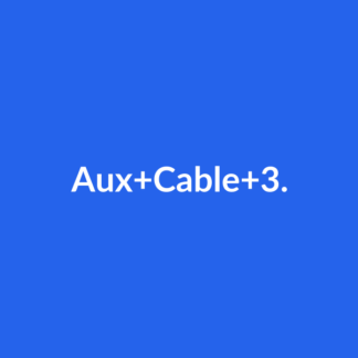 Aux Cable 3.5mm 1.5m